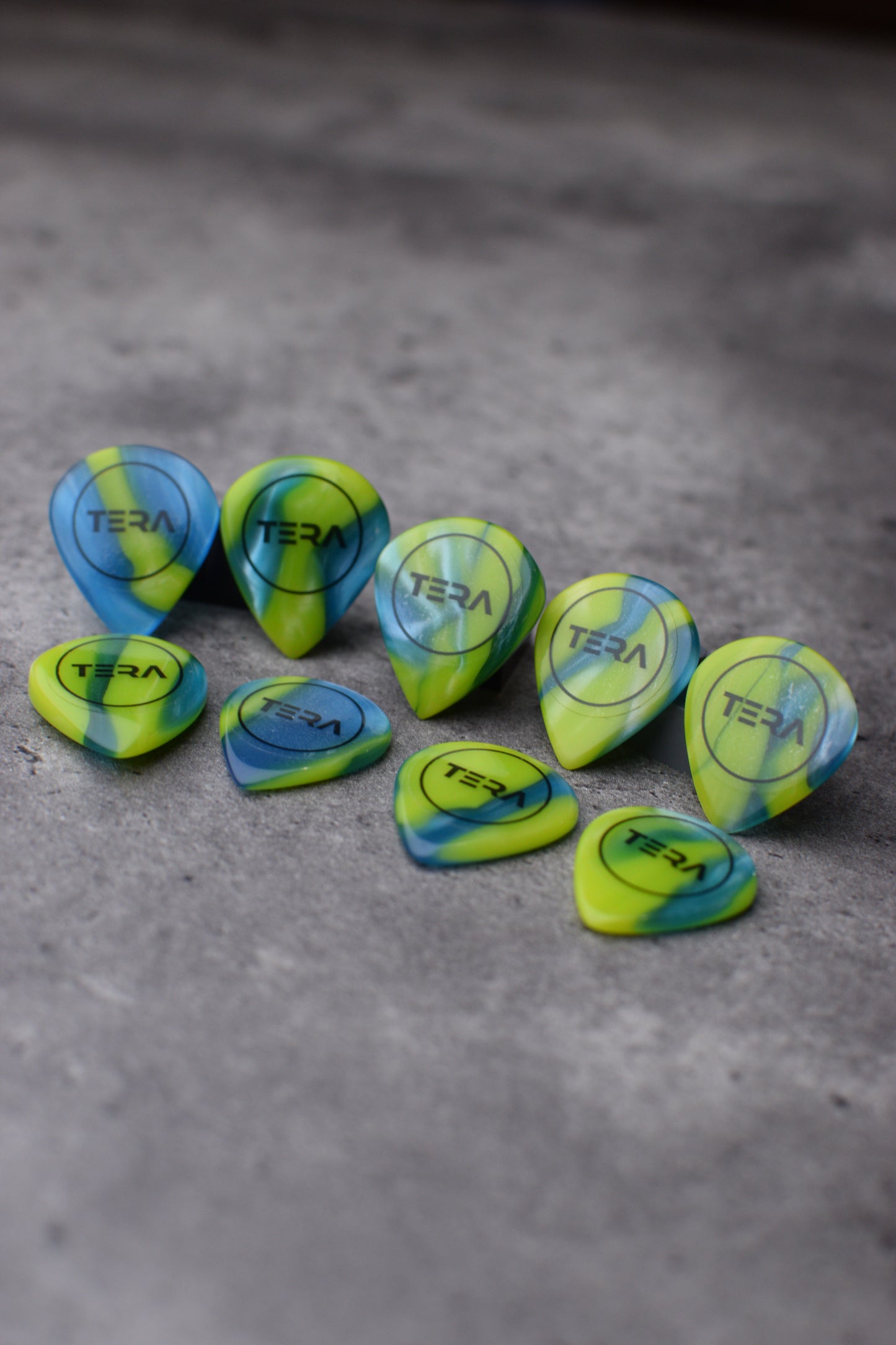 Blue/Green Swirl